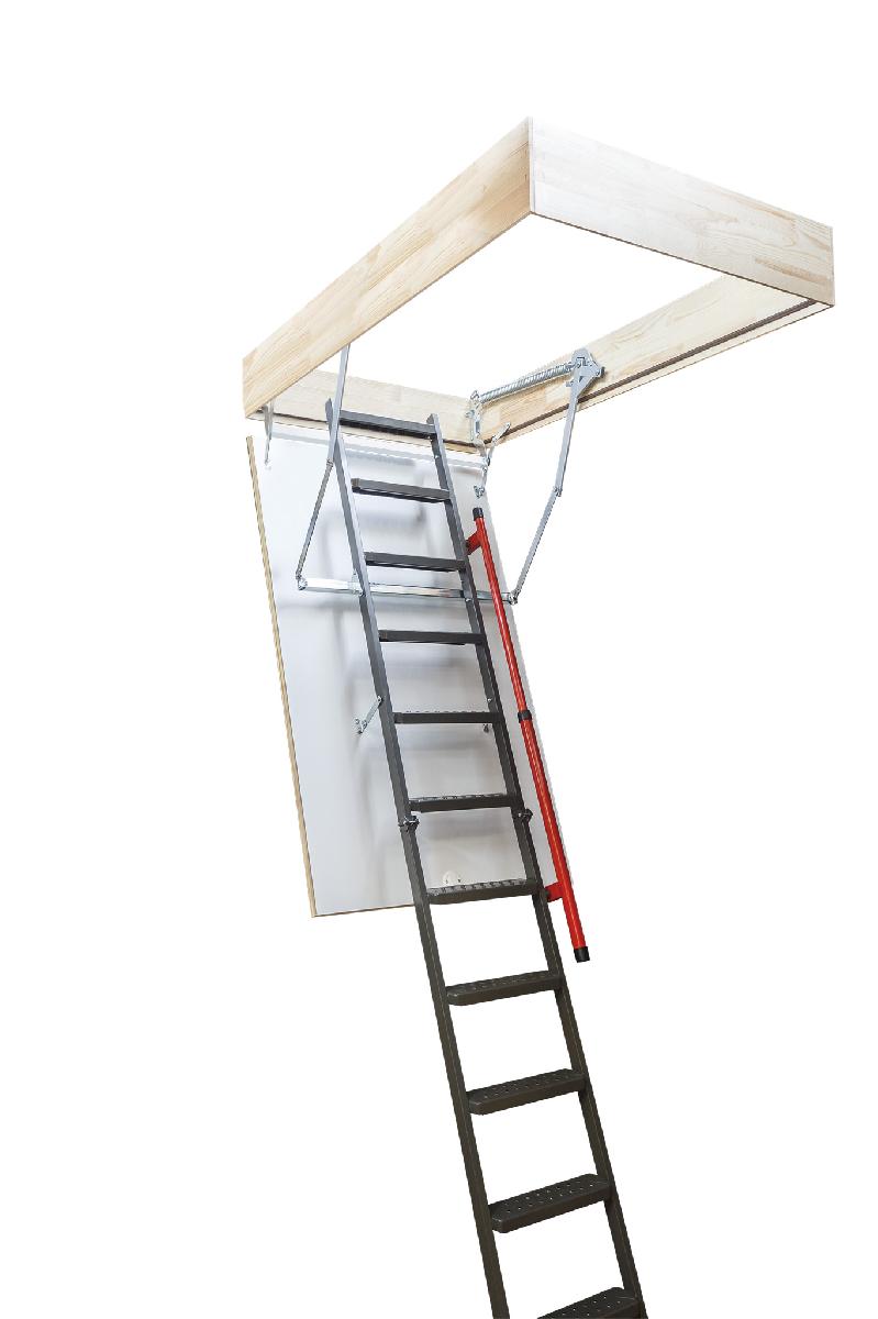 Чердачная лестница с люком FAKRO LMP для высоких потолков