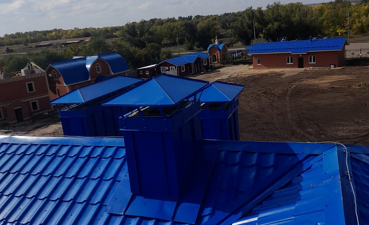 Монтаж и реконструкция кровли зданий монастыря